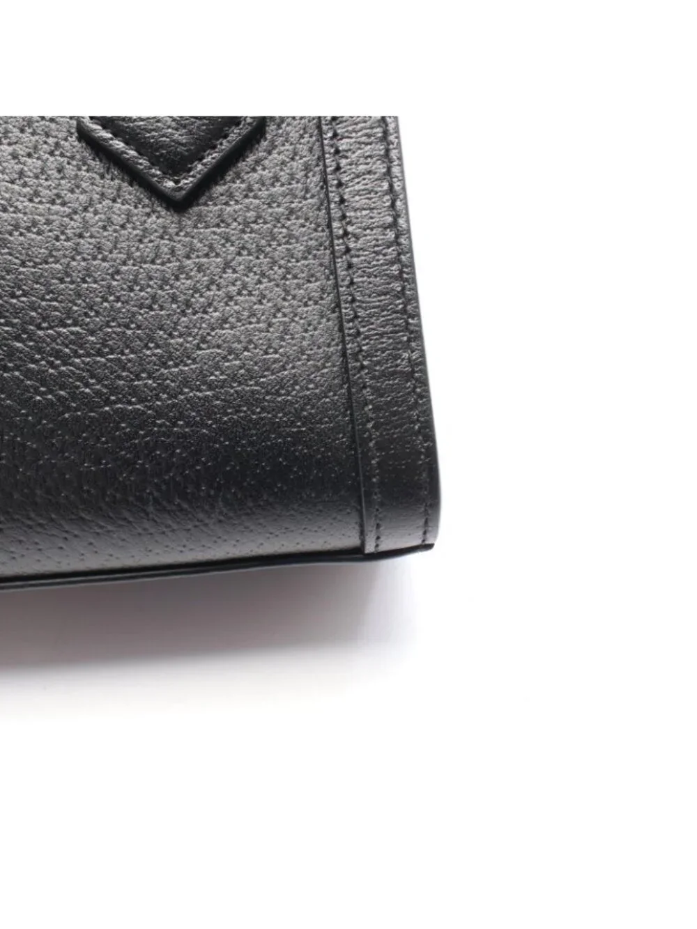 Gucci Tote Diana Mini Bamboo 2-Way Black Leather Small